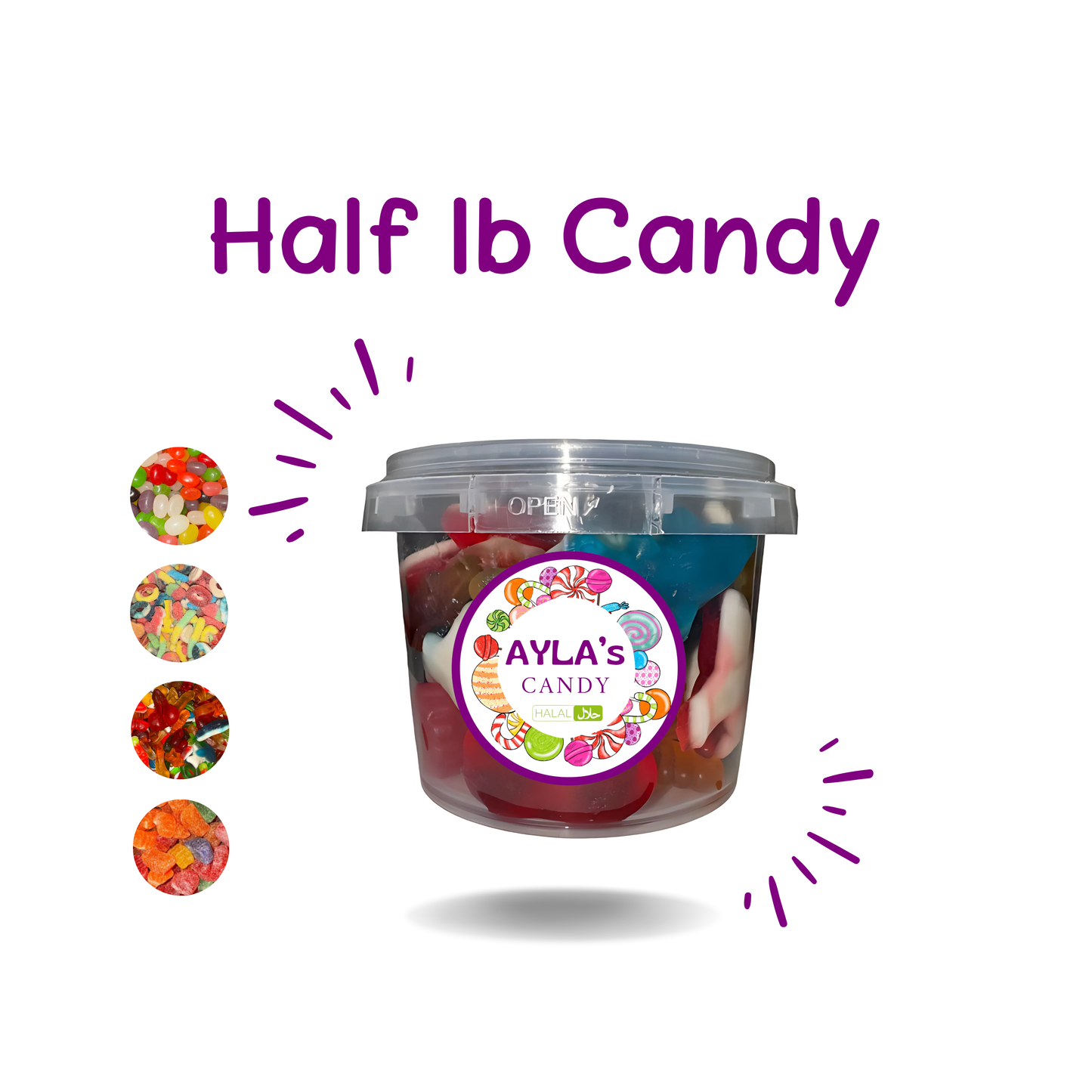 Half lb Candy || نص باوند كاندي