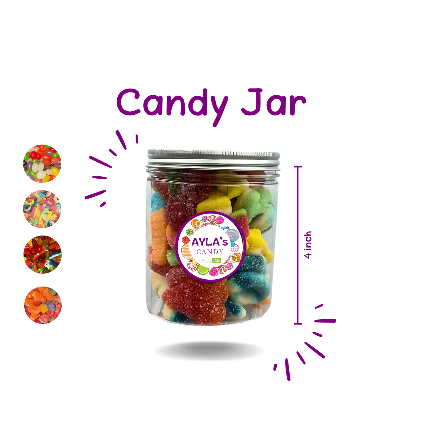 Candy jar || علبة كاندي