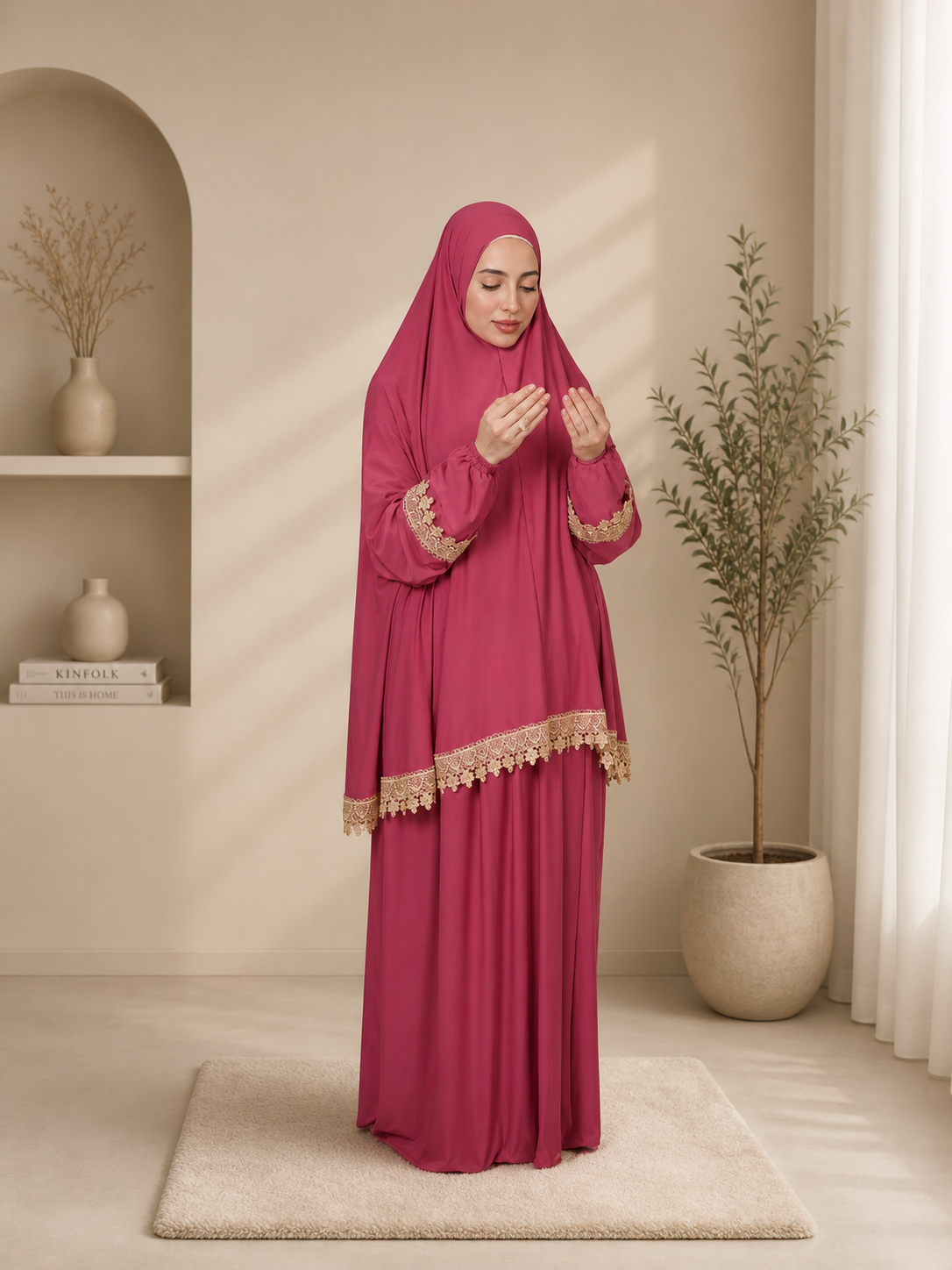 Two-Piece Prayer Set - Random color